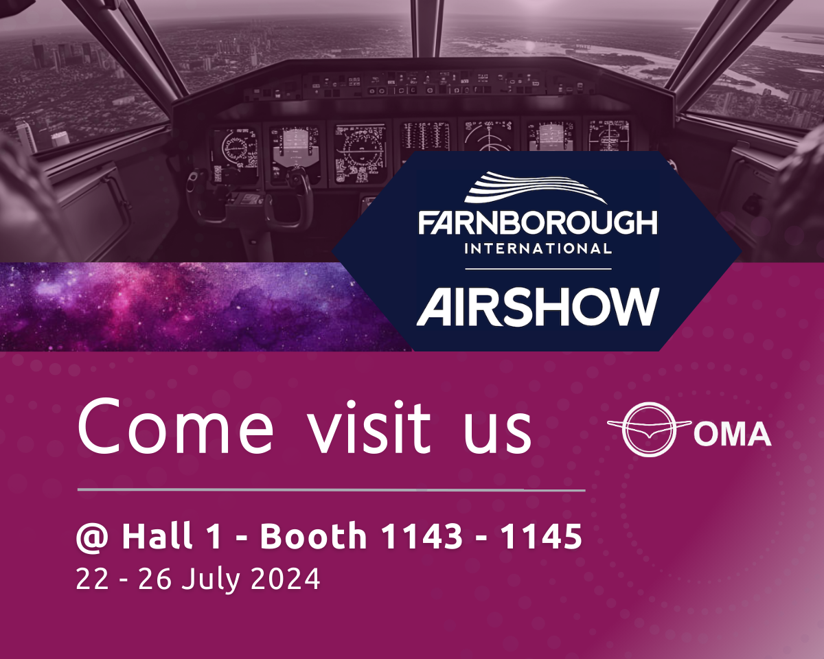 OMA will be present @ Farnborough Airshow 2024